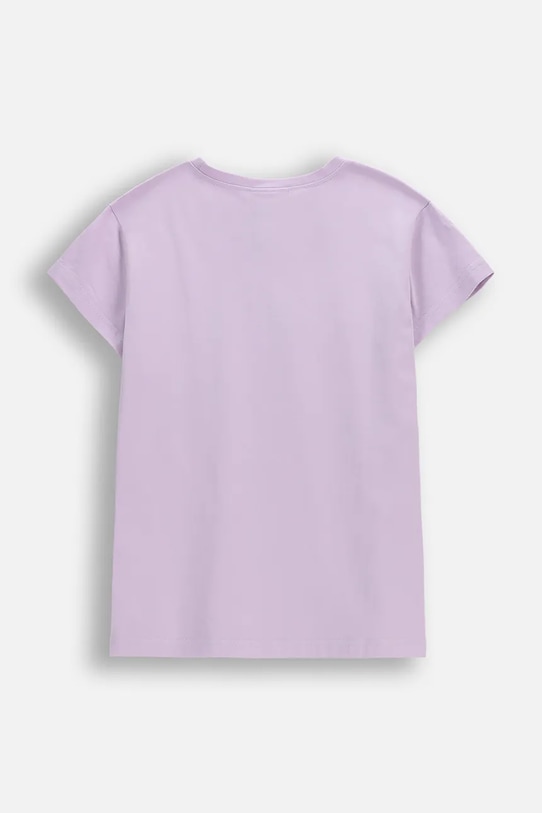 Παιδικό μπλουζάκι Coccodrillo WC6143202VGA μωβ SS26