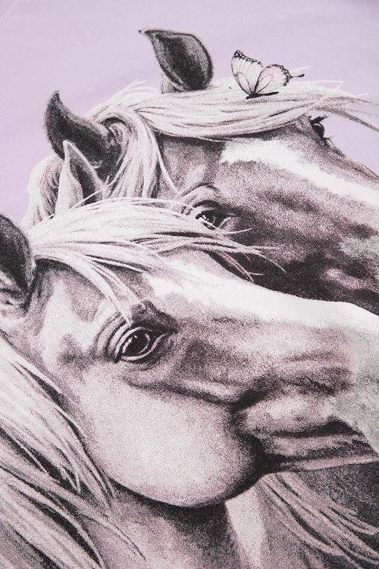 Παιδικό μπλουζάκι Coccodrillo μωβ WC6143202VGA