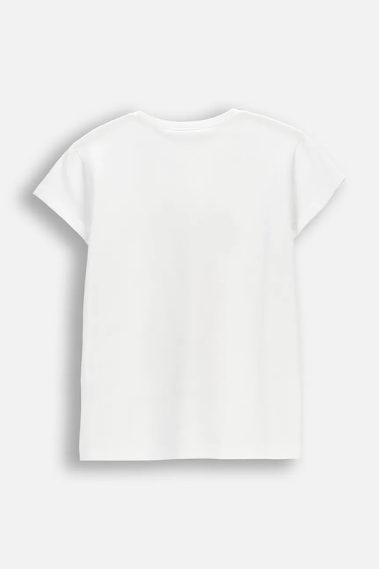 Παιδικό μπλουζάκι Coccodrillo WC6143204VGA λευκό SS26