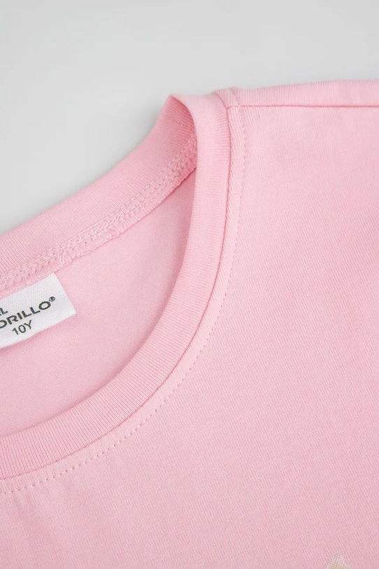 Κοριτσίστικα Παιδικό μπλουζάκι Coccodrillo WC6143205VGA ροζ