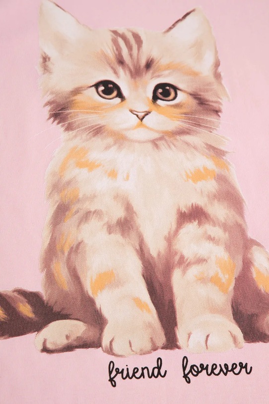 Παιδικό μπλουζάκι Coccodrillo ροζ WC6143205VGA