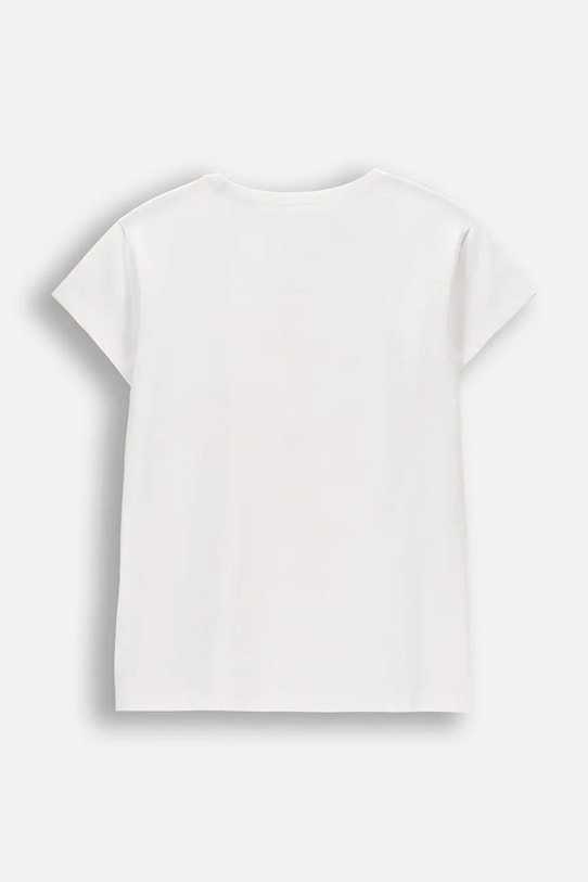 Παιδικό μπλουζάκι Coccodrillo WC6143206VGA λευκό SS26