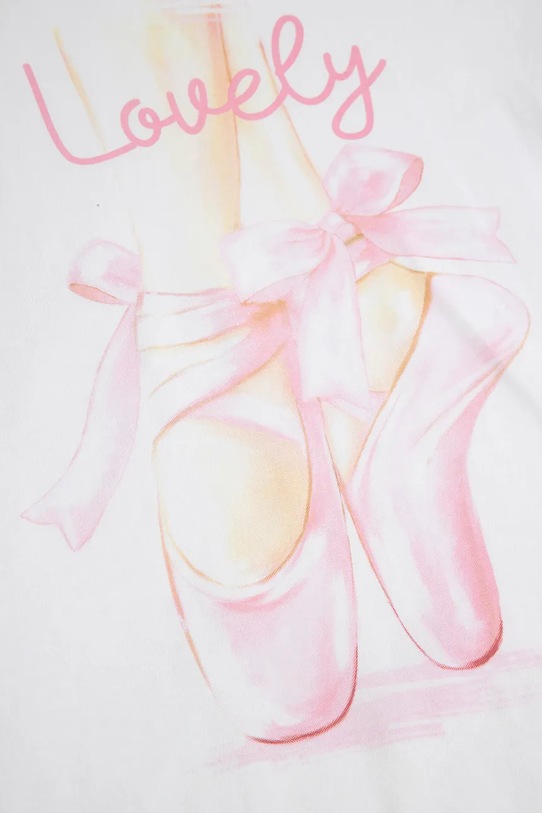 Παιδικό μπλουζάκι Coccodrillo λευκό WC6143206VGA