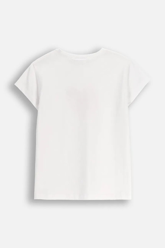 Παιδικό μπλουζάκι Coccodrillo WC6143211VGA λευκό SS26