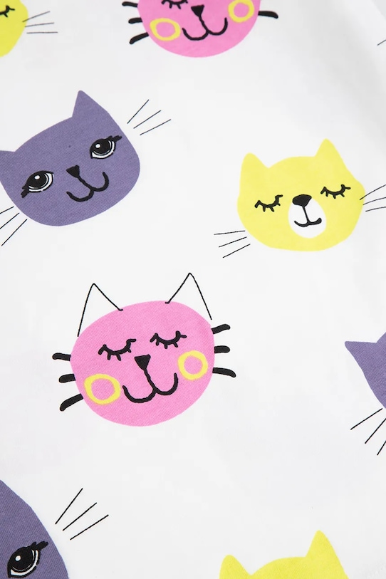 Παιδικό μπλουζάκι Coccodrillo λευκό WC6143221VGA