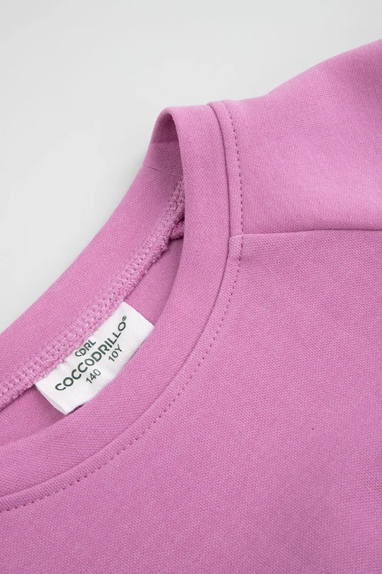 Κοριτσίστικα Παιδικό μπλουζάκι Coccodrillo WC6143227VGA ροζ