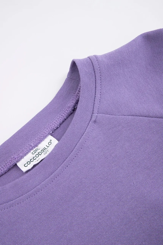 Κοριτσίστικα Παιδικό μπλουζάκι Coccodrillo WC6143227VGA μωβ
