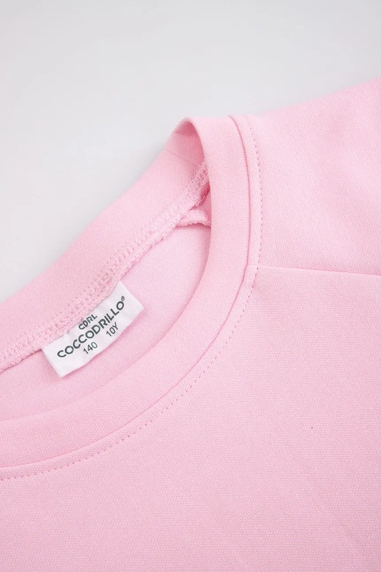 Κοριτσίστικα Παιδικό μπλουζάκι Coccodrillo WC6143227VGA ροζ