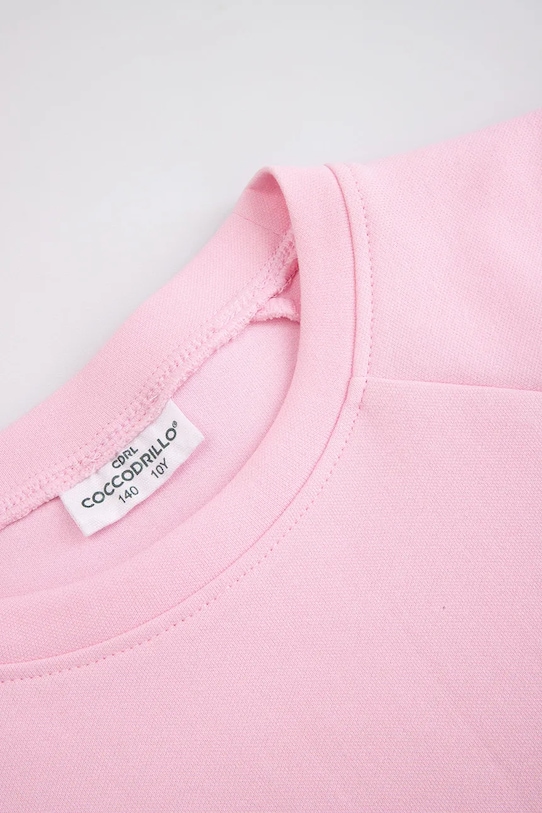 Κοριτσίστικα Παιδικό μπλουζάκι Coccodrillo WC6143227VGA ροζ