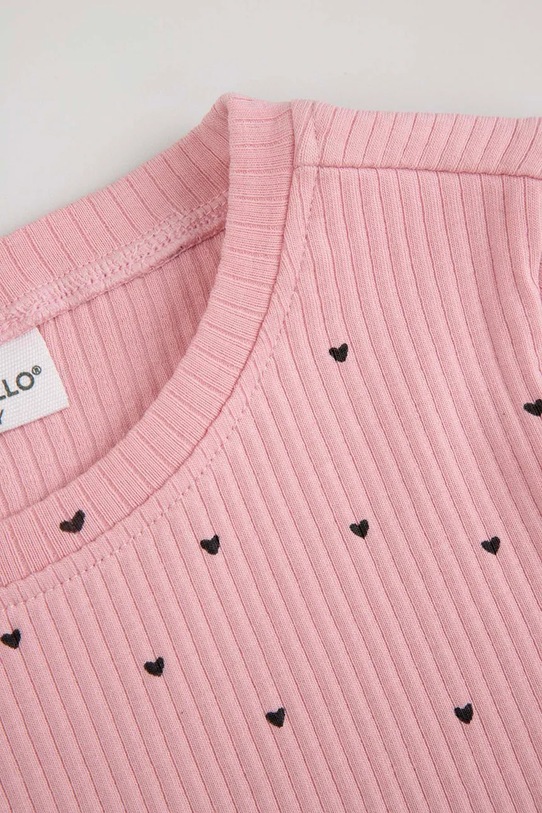 DÍVKA Dětské tričko Coccodrillo WC6143201HGK žlutá