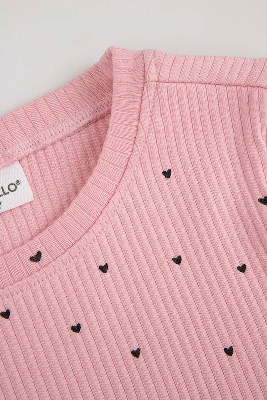 DÍVKA Dětské tričko Coccodrillo WC6143201HGK žlutá