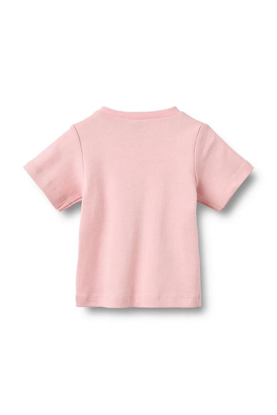 Wheat t-shirt bawełniany niemowlęcy 4110.010.GOTS różowy SS26
