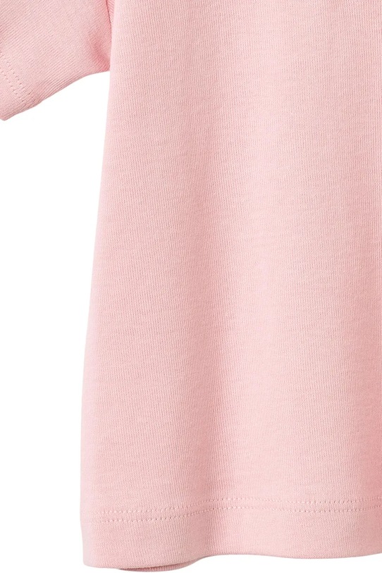 Dziewczynka Wheat t-shirt bawełniany niemowlęcy 4110.010.GOTS różowy