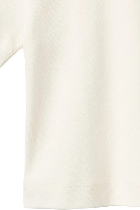 Dziewczynka Wheat t-shirt niemowlęcy bawełniany 4114.010.GOTS biały