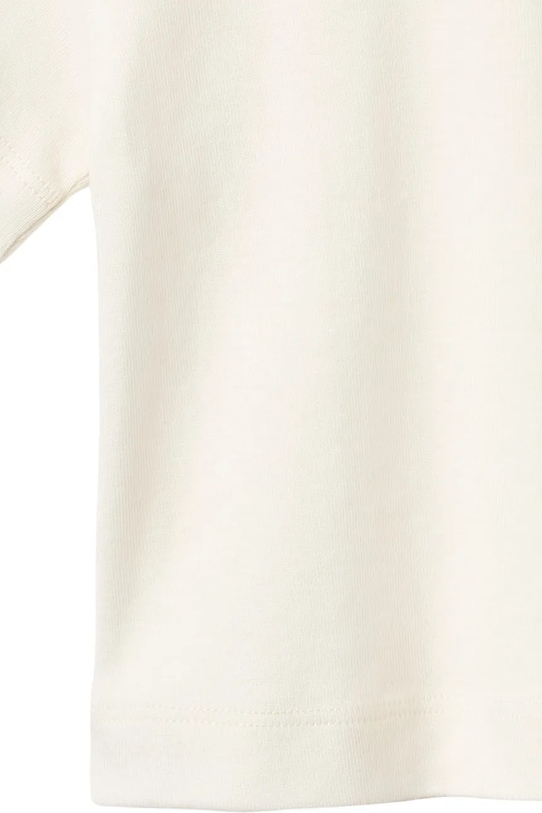 Dziewczynka Wheat t-shirt niemowlęcy bawełniany 4114.010.GOTS biały