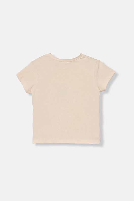 United Colors of Benetton t-shirt dziecięcy bawełniany 3I1XA106X.W.Stagionale beżowy SS26