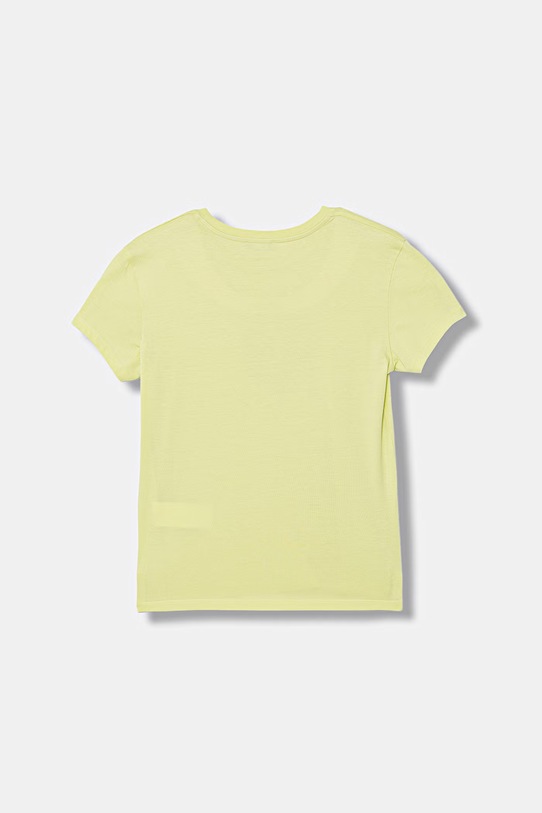 United Colors of Benetton t-shirt dziecięcy bawełniany 3I1XC10S6.G.Stagionale zielony SS26