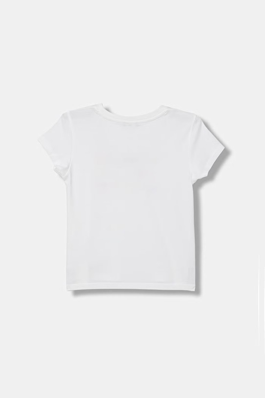 United Colors of Benetton t-shirt dziecięcy bawełniany 3I1XG10LU.P.Stagionale biały SS26