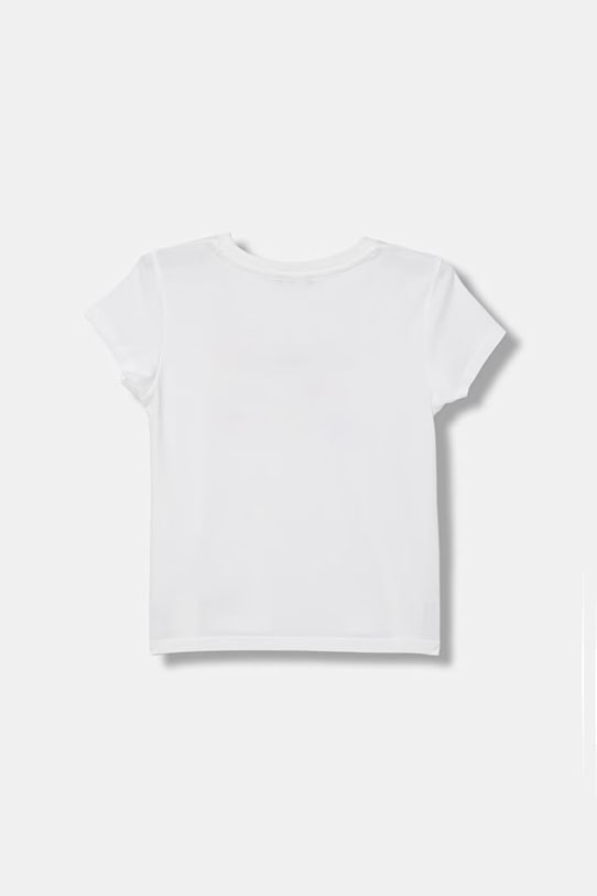 United Colors of Benetton t-shirt dziecięcy bawełniany 3I1XG10LU.P.Stagionale biały SS26