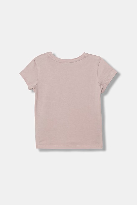 United Colors of Benetton t-shirt dziecięcy bawełniany 3I1XG10LU.P.Stagionale różowy SS26
