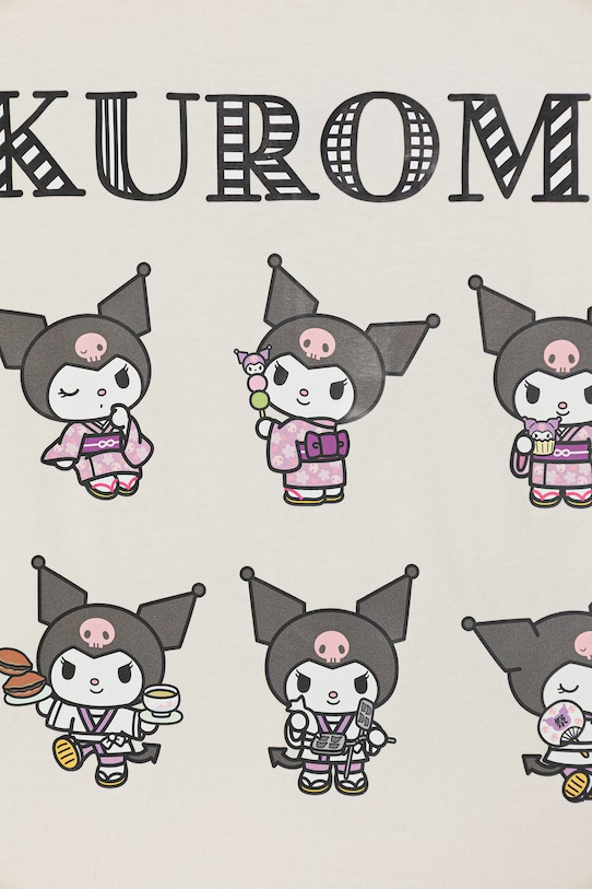 Dziewczynka United Colors of Benetton t-shirt dziecięcy bawełniany z elastanem 3P4ZC10SQ.G.Stagionale beżowy