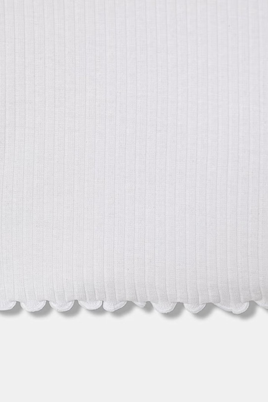 Dziewczynka United Colors of Benetton t-shirt basic dziecięcy bawełniany z elastanem 3F1EC10N4.G.Stagionale biały