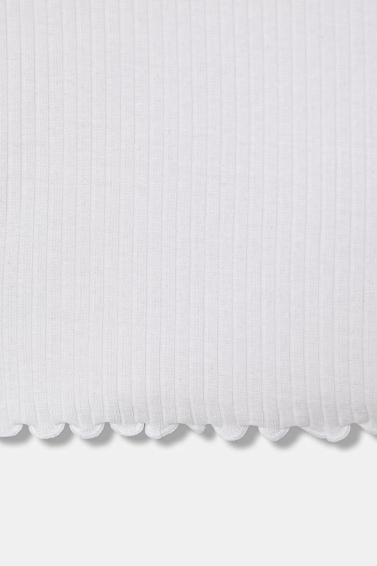 Dziewczynka United Colors of Benetton t-shirt basic dziecięcy bawełniany z elastanem 3F1EC10N4.G.Stagionale biały