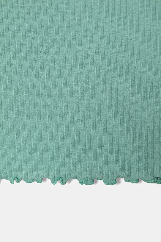 Dziewczynka United Colors of Benetton t-shirt basic dziecięcy bawełniany z elastanem 3F1EC10N4.G.Stagionale turkusowy