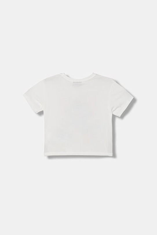 United Colors of Benetton t-shirt dziecięcy bawełniany 3I1XG10MO.P.Stagionale biały SS26