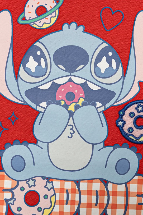 Dziewczynka United Colors of Benetton t-shirt dziecięcy bawełniany 3I1XG10MO.P.Stagionale czerwony