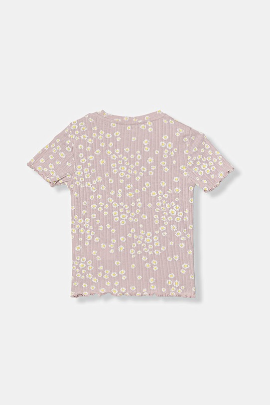 United Colors of Benetton t-shirt dziecięcy bawełniany 3XULG10M5.P.Stagionale różowy SS26