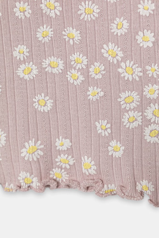 Dziewczynka United Colors of Benetton t-shirt dziecięcy bawełniany 3XULG10M5.P.Stagionale różowy