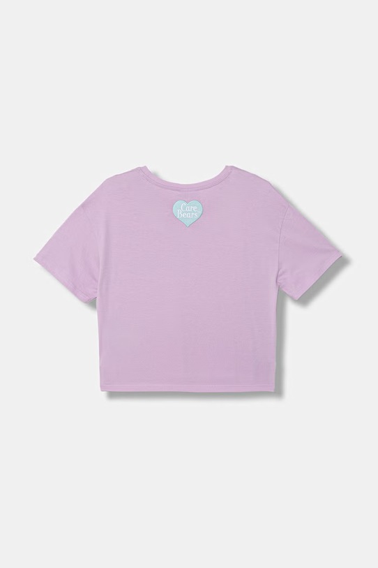 United Colors of Benetton tričko detské bavlnené 3I1XC10SM.G.Stagionale fialová SS26