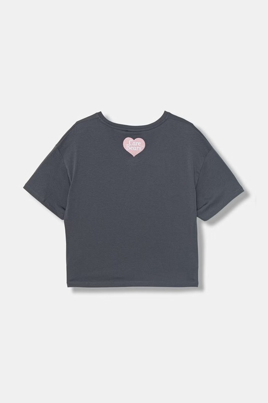 United Colors of Benetton tričko detské bavlnené 3I1XC10SM.G.Stagionale sivá SS26