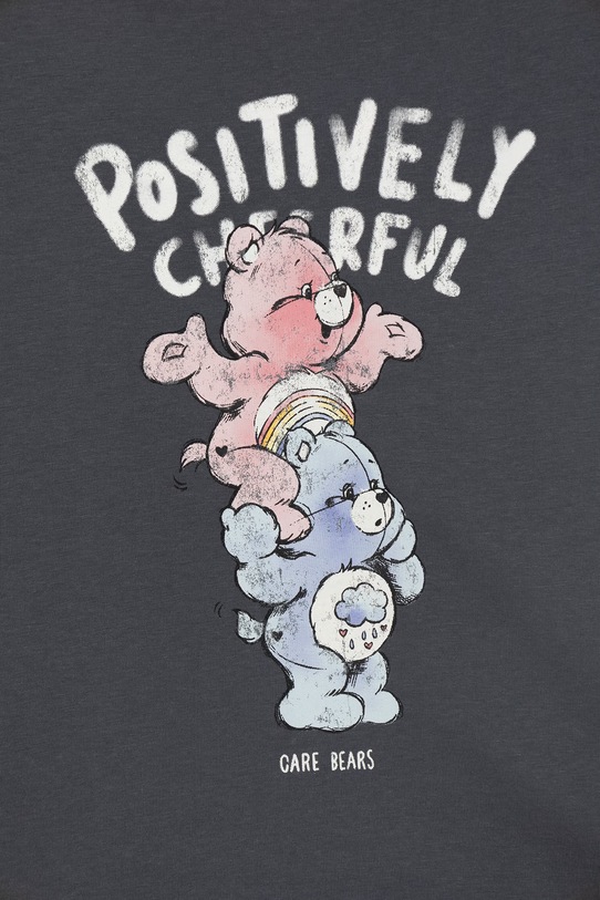 Dievča United Colors of Benetton tričko detské bavlnené 3I1XC10SM.G.Stagionale sivá