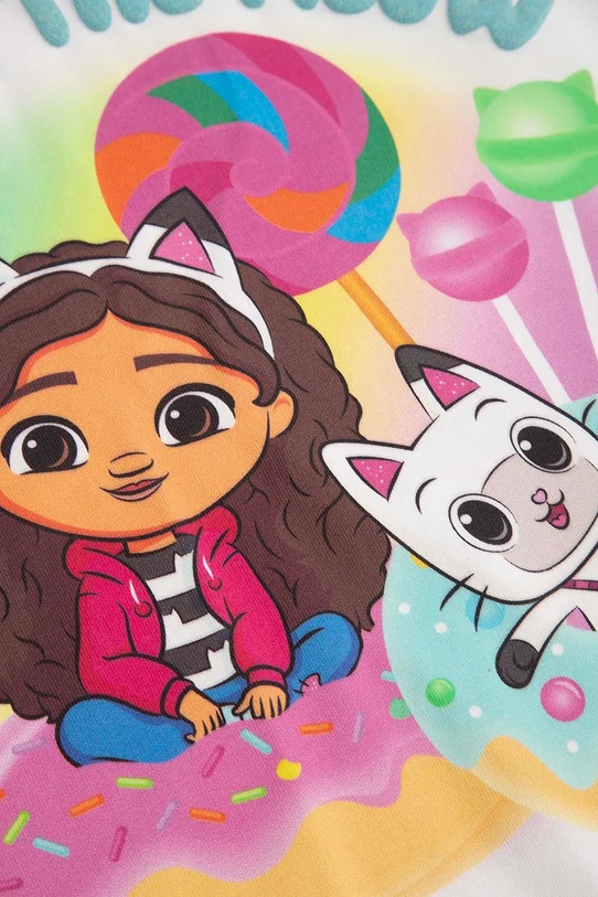 Coccodrillo tričko detské bavlnené s elastanom biela WC6143205LGD