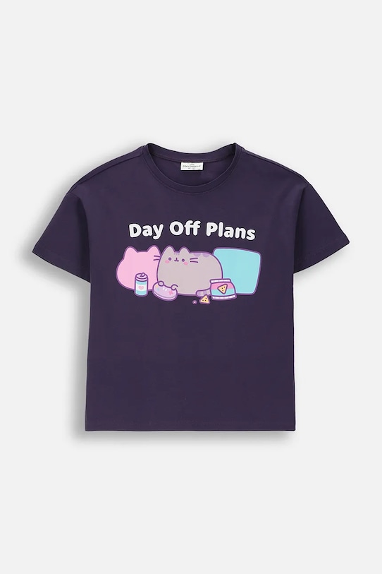 Coccodrillo tričko detské bavlnené tmavomodrá WC6143215LGD