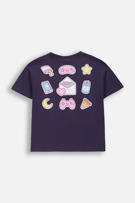 Coccodrillo tričko detské bavlnené WC6143215LGD tmavomodrá SS26