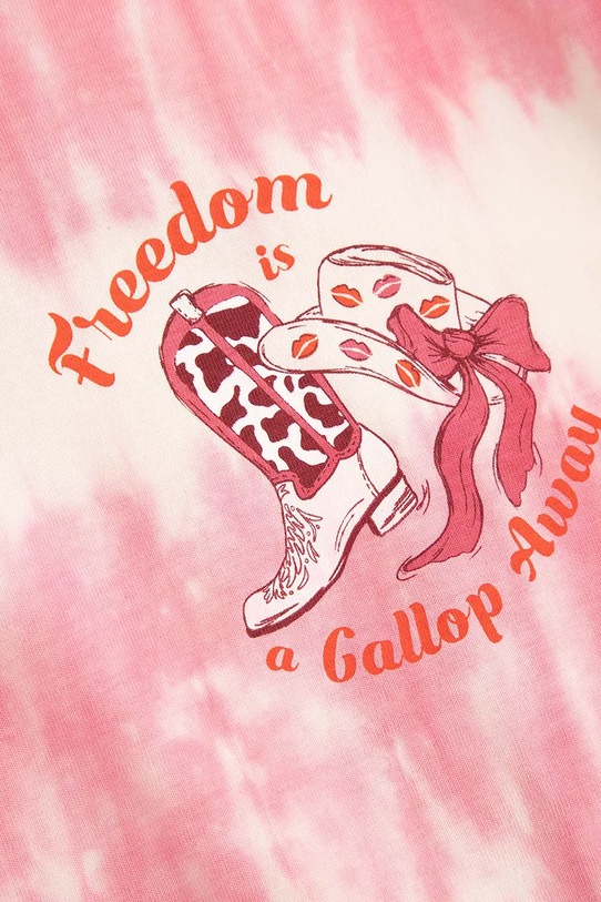 Coccodrillo t-shirt dziecięcy bawełniany multicolor WC6143203GGJ