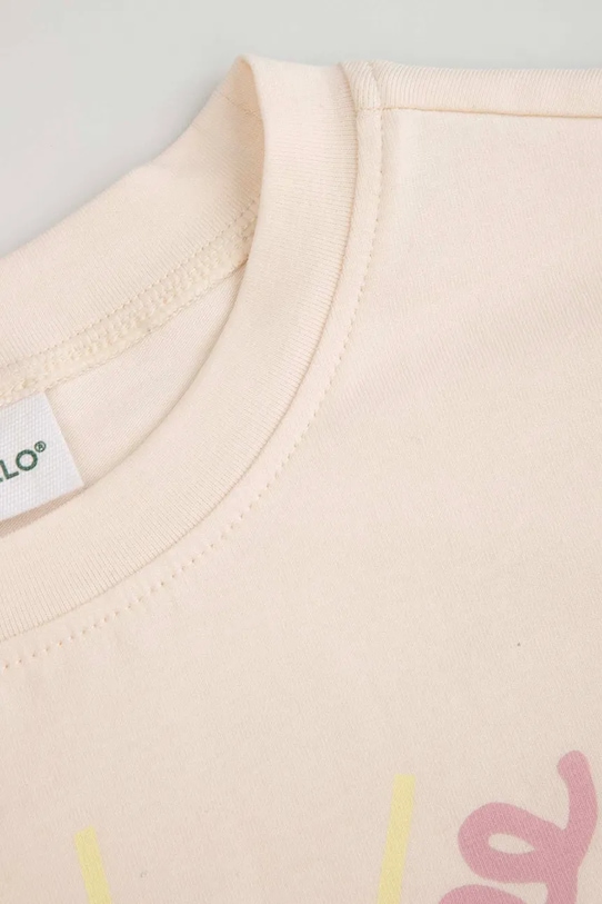 BIMBA Coccodrillo t-shirt per bambini in cotone con elastan WC6143205HGK beige