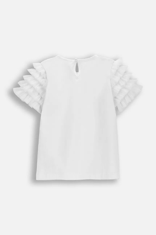 Coccodrillo tričko dámske bavlnené WC6143206EJG biela SS26