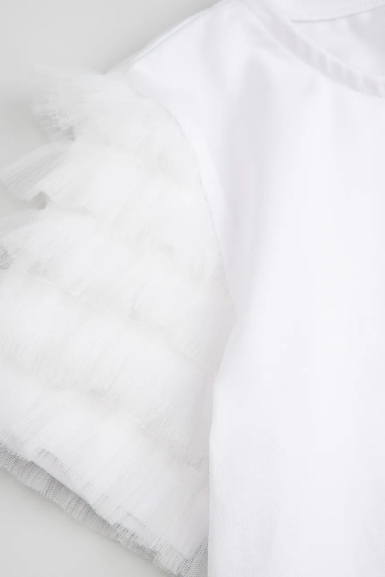 Coccodrillo tričko dámske bavlnené biela WC6143206EJG