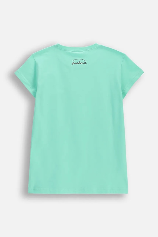 Coccodrillo tričko detské bavlnené WC6143213LGD tyrkysová SS26