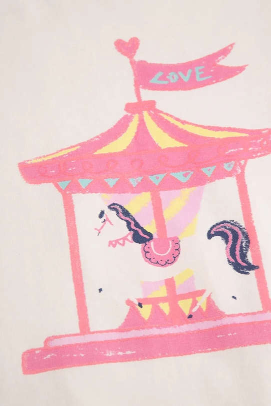 Coccodrillo t-shirt παιδικό με βαμβάκι μπεζ WC6143207FGK