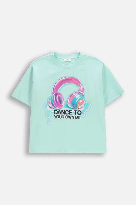 Coccodrillo t-shirt παιδικό με βαμβάκι πράσινο WC6143201SGJ