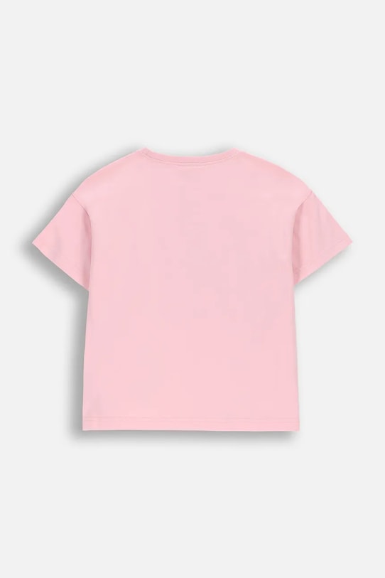 Coccodrillo t-shirt παιδικό βαμβακερό WC6143201SGK ροζ SS26