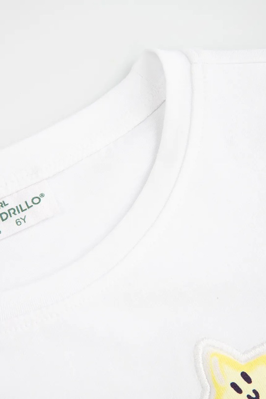 Κοριτσίστικα Coccodrillo T-shirt Παιδικό με βαμβάκι WC6143202SGK λευκό