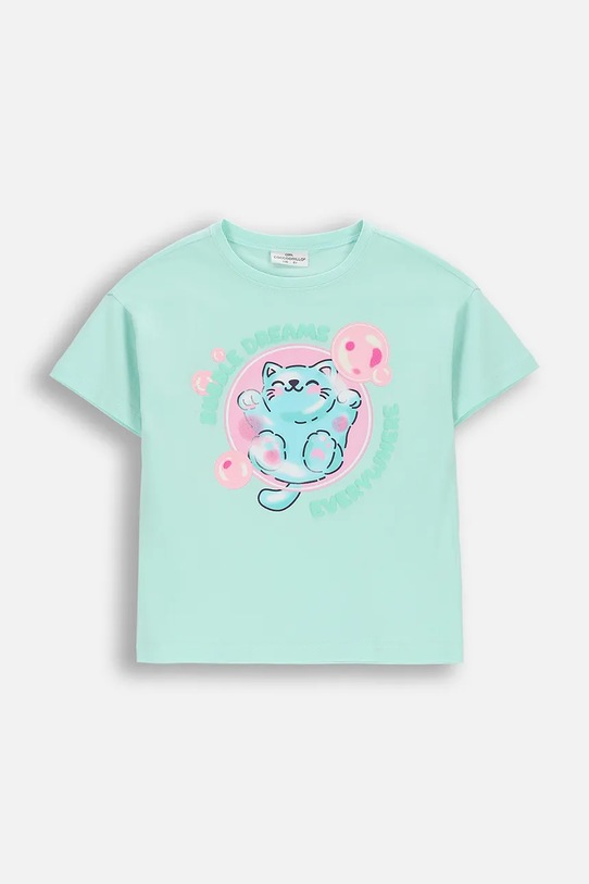 Coccodrillo t-shirt παιδικό με βαμβάκι πράσινο WC6143204SGK