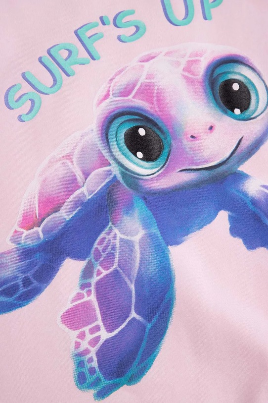 Coccodrillo t-shirt παιδικό με βαμβάκι ροζ WC6143208VGB