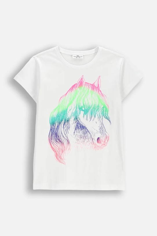 Coccodrillo t-shirt παιδικό με βαμβάκι λευκό WC6143209VGB